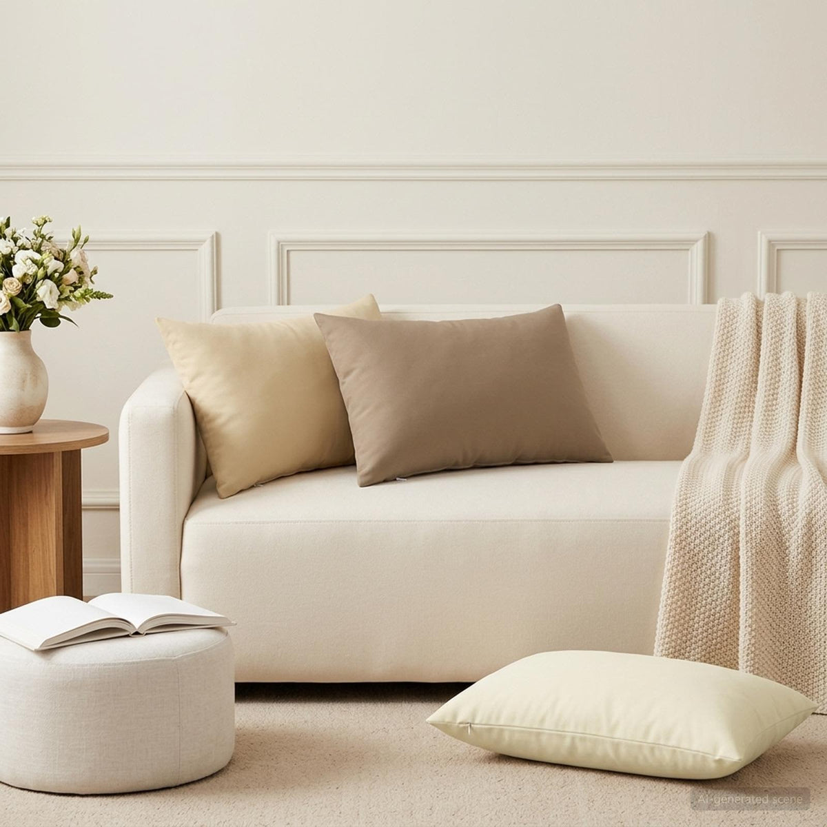 Housse De Coussin 6 Pcs Heerlen Polyester