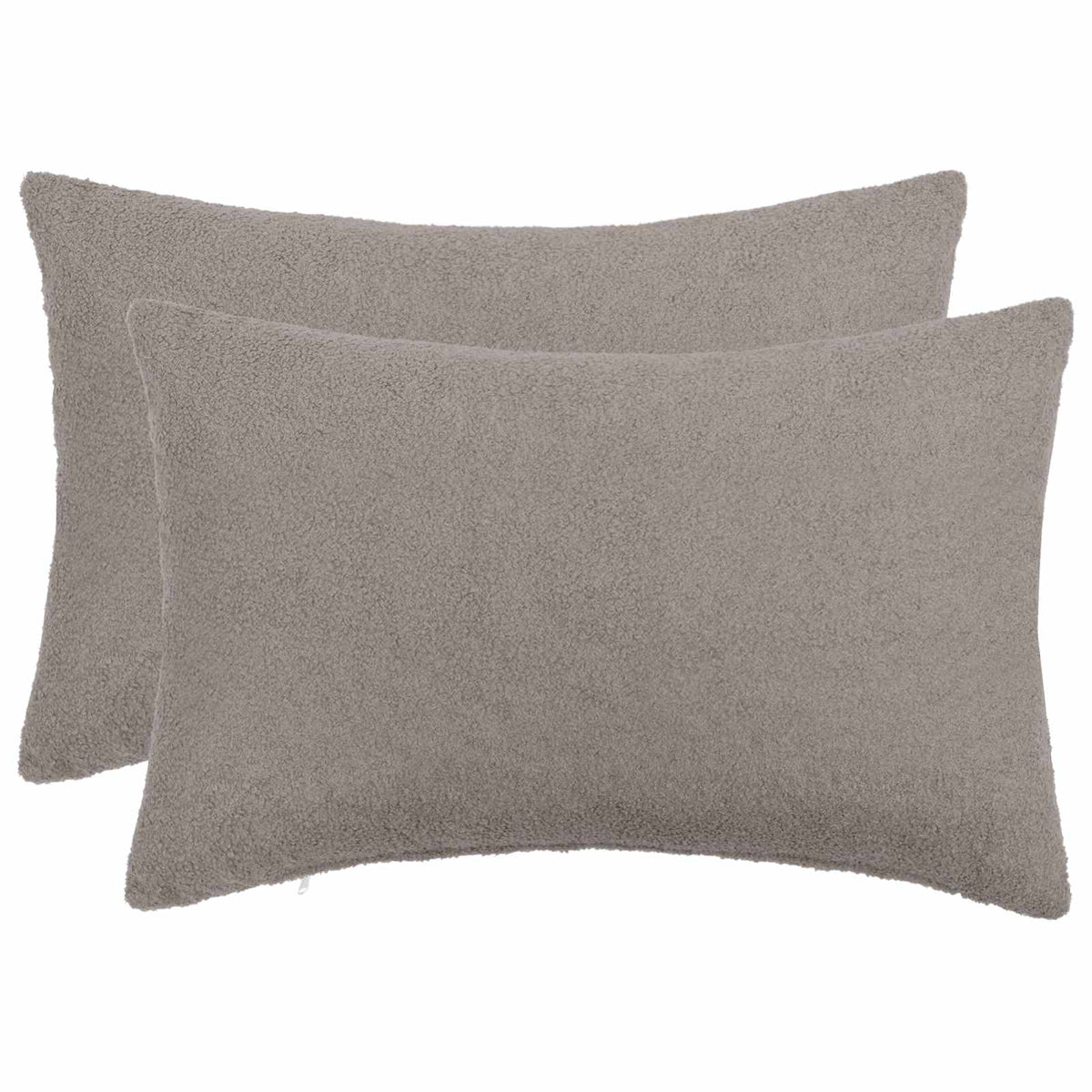 Housse De Coussin 2 Pcs Heerlen Bouclé