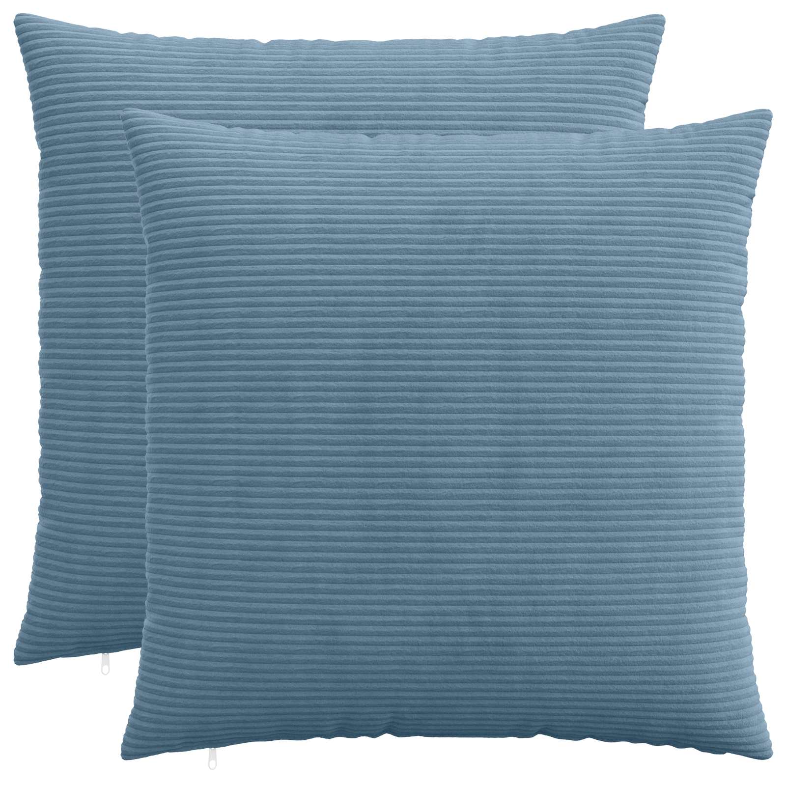 Housse De Coussin 2 Pcs Heerlen Vert Gris