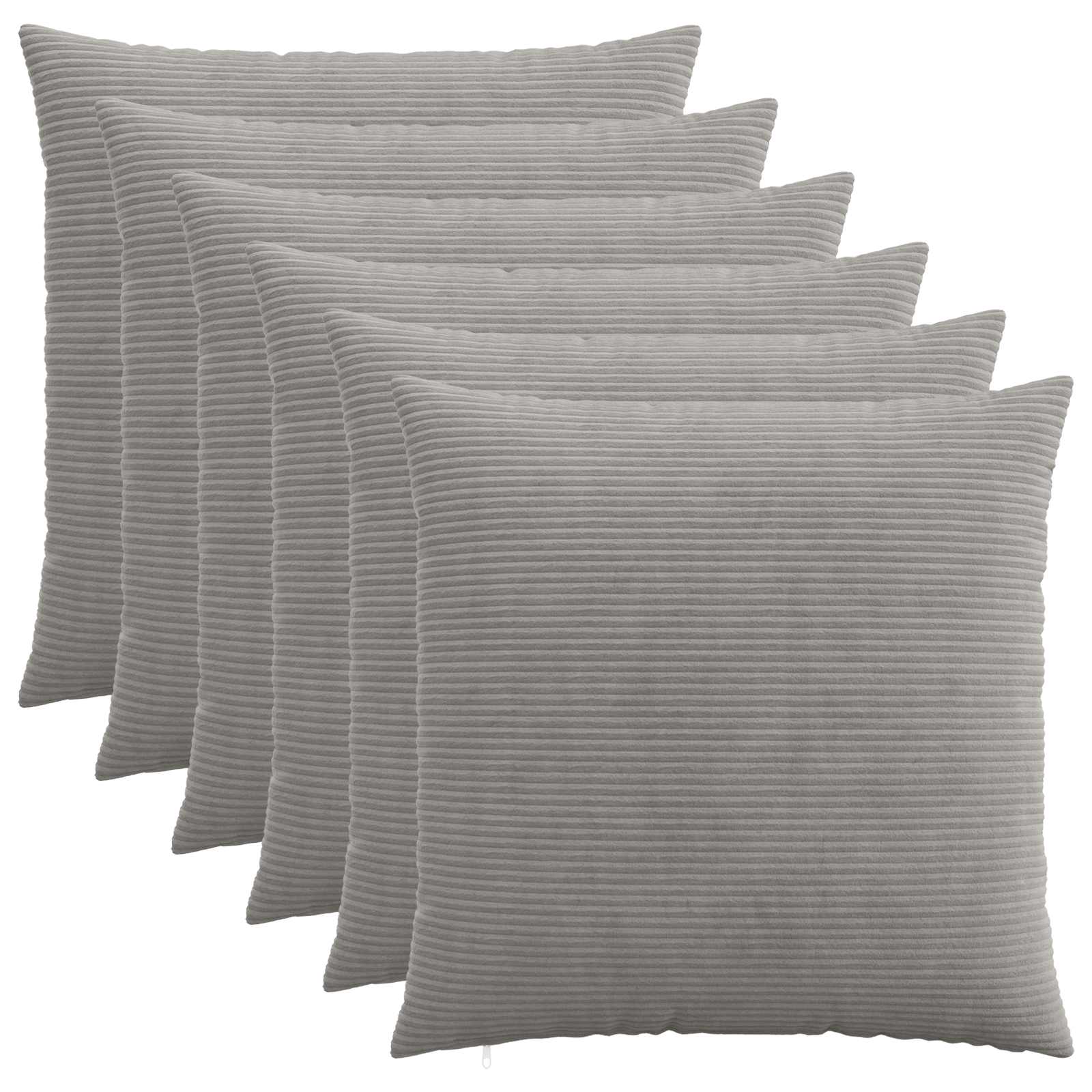 Housse De Coussin 2 Pcs Heerlen Vert Gris