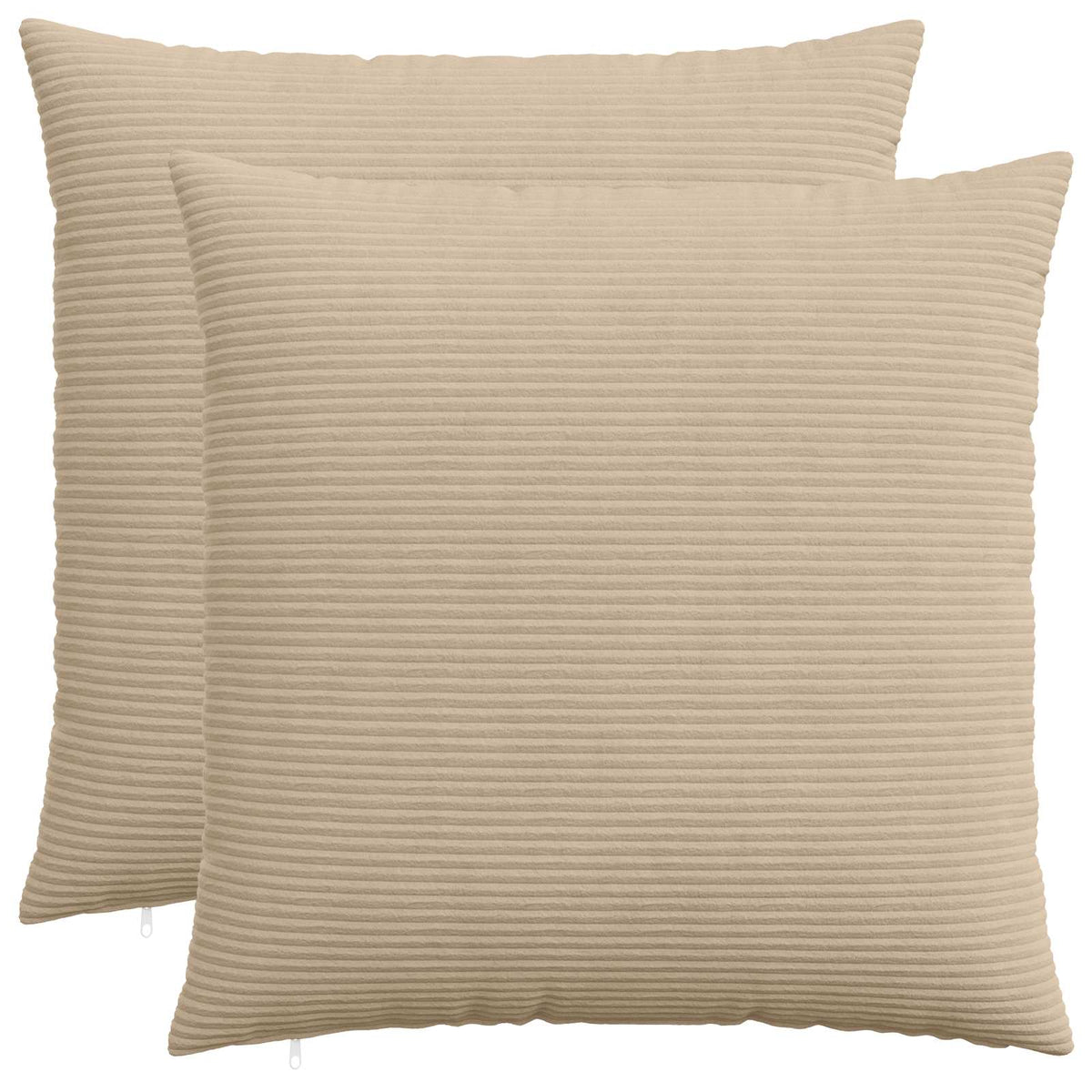 Housse De Coussin 2 Pcs Heerlen Vert Gris