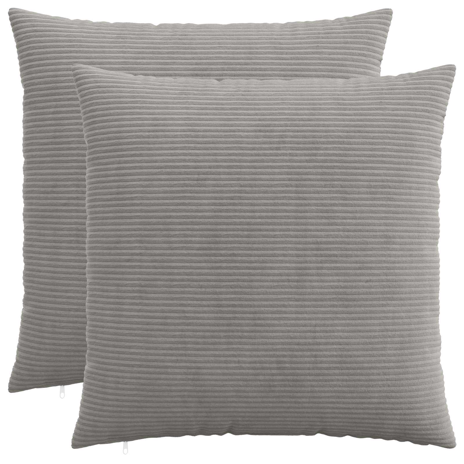 Housse De Coussin 2 Pcs Heerlen Vert Gris