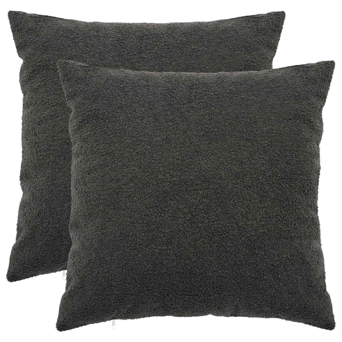 Housse De Coussin 2 Pcs Heerlen Bouclé
