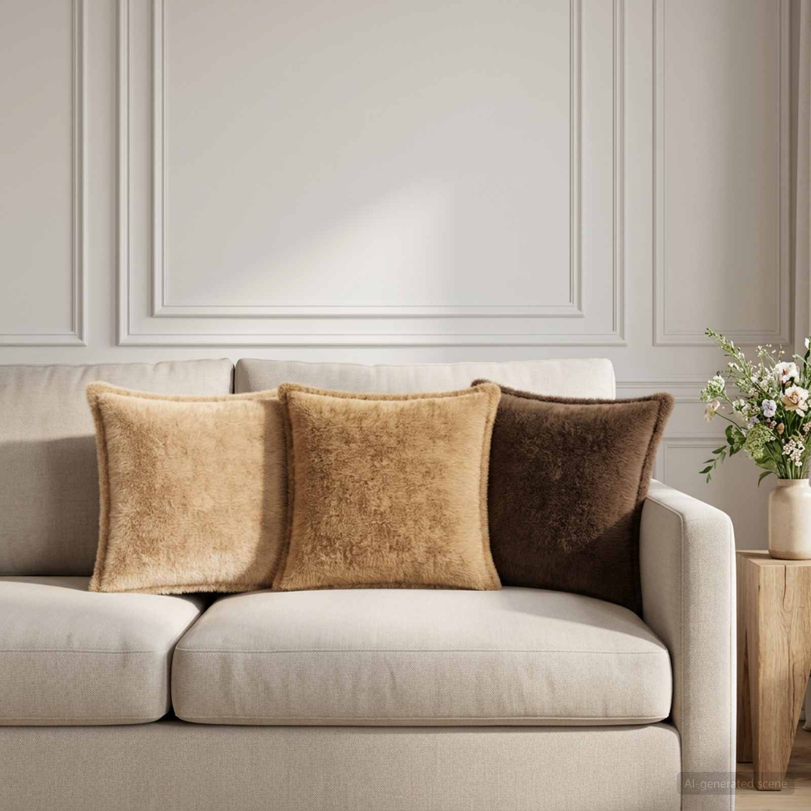 Housse De Coussin 6 Pc Houten