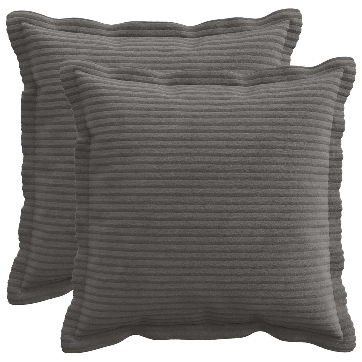 Housse De Coussin 6 Pc Houten Velours Côtelé