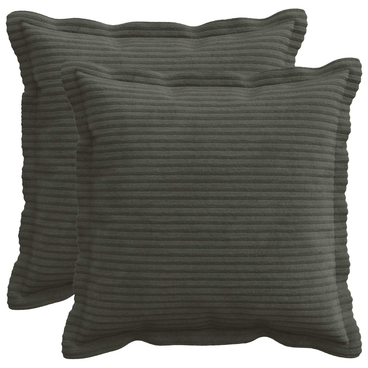 Housse De Coussin 6 Pc Houten Velours Côtelé