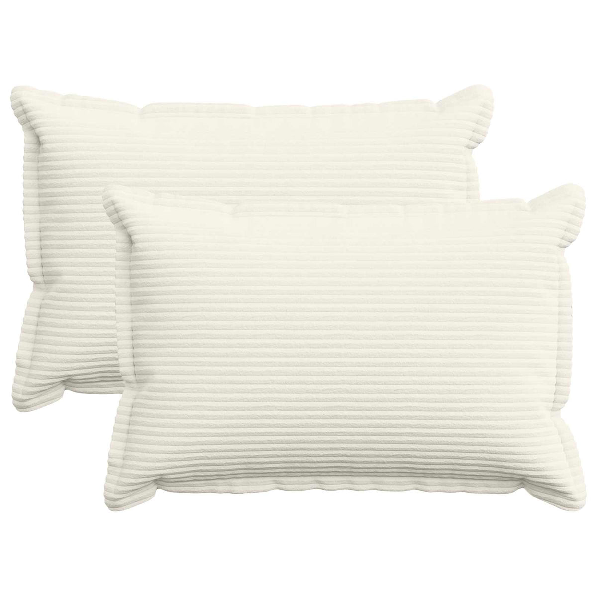 Housse De Coussin 6 Pc Houten Velours Côtelé
