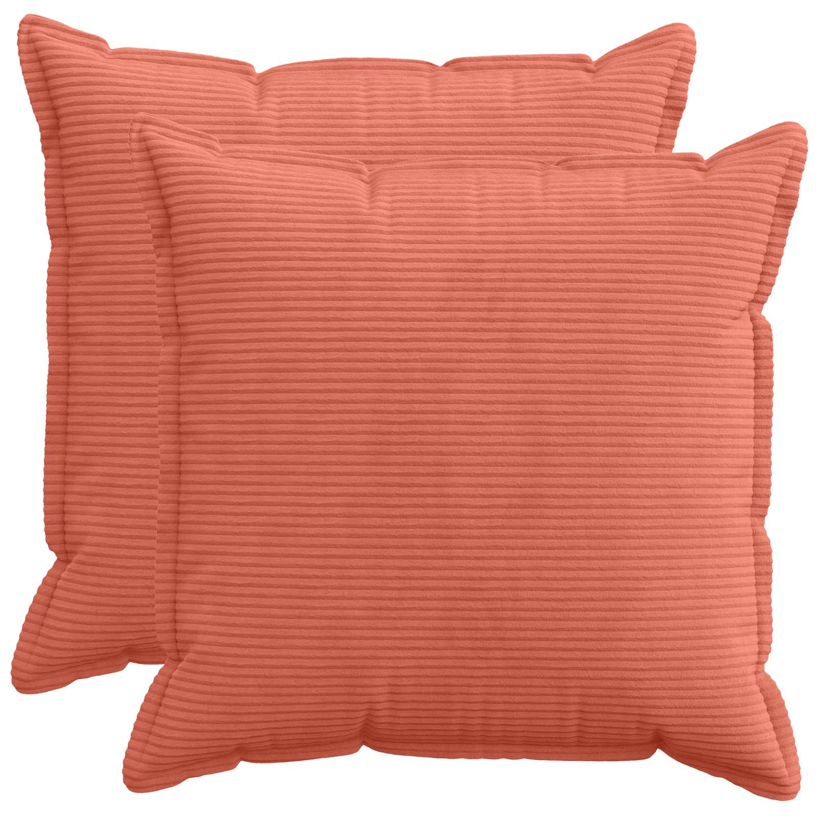 Housse De Coussin 6 Pc Houten Velours Côtelé