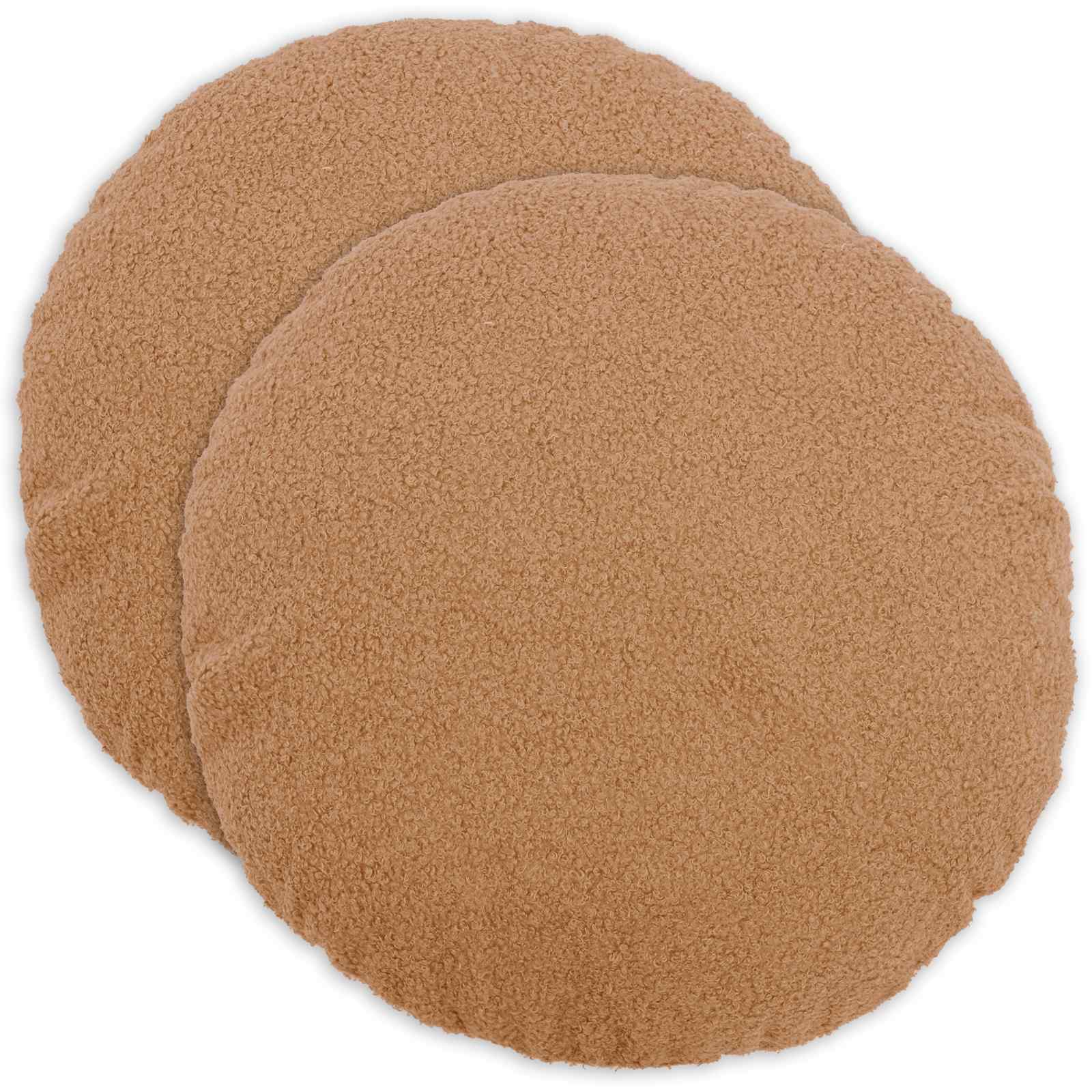 Housse De Coussin 2 Pcs Heerlen Bouclé