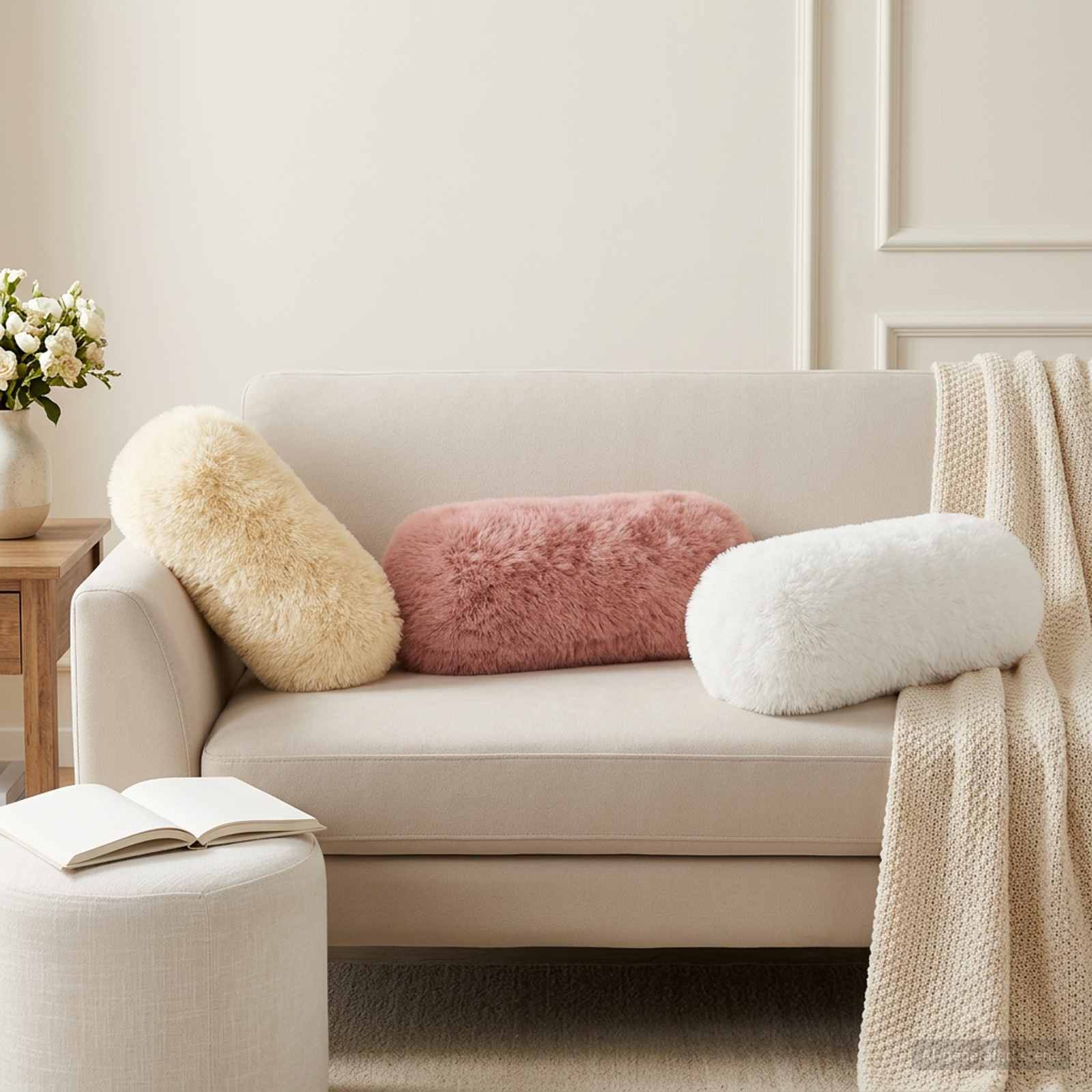 Housse De Coussin 6 Pcs Heerlen Fleece Pv