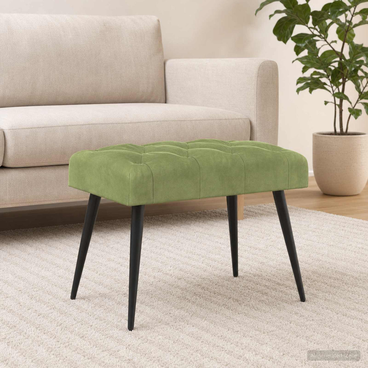 Banc Avec Capitonnage Bouton