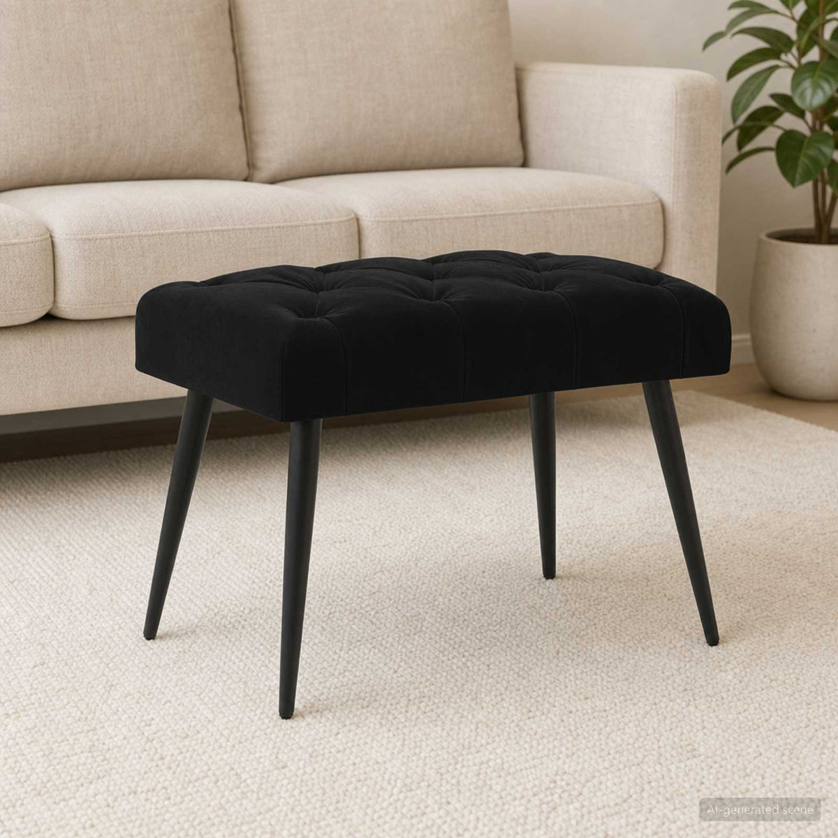 Banc Avec Capitonnage Bouton
