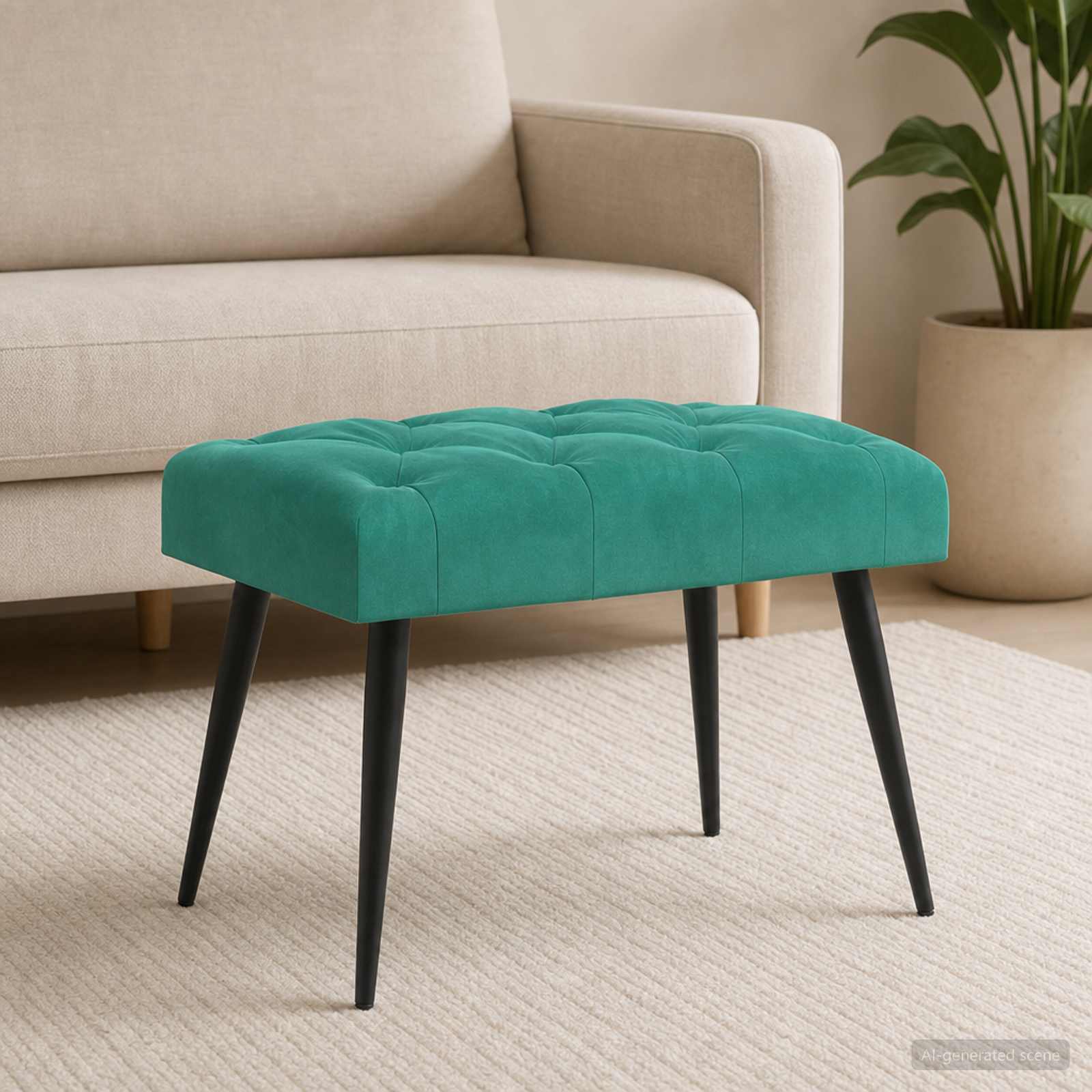 Banc Avec Capitonnage Bouton