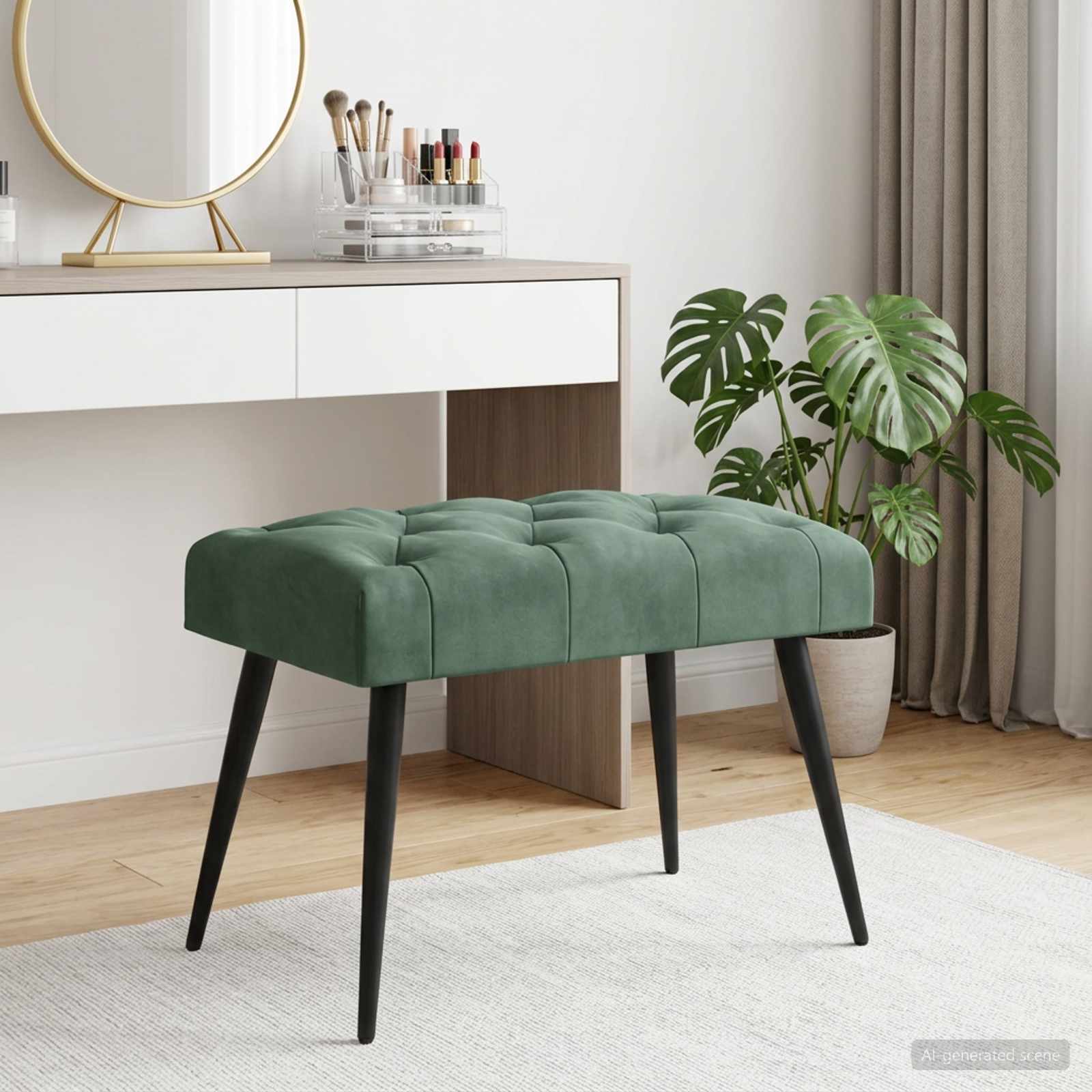 Banc Avec Capitonnage Bouton