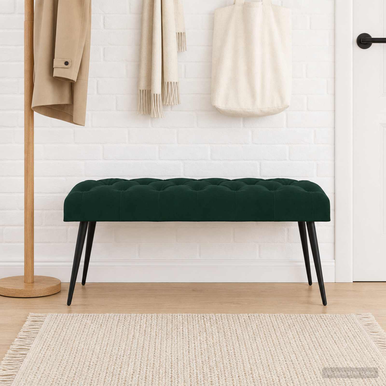 Banc Avec Capitonnage Bouton