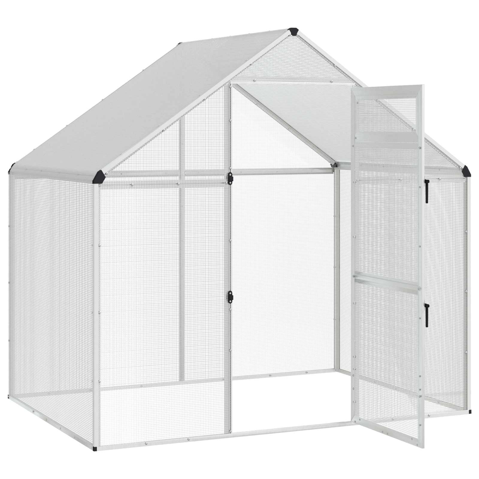 Cage Pour Oiseaux 181,5 X 112 X 173,5 Cm