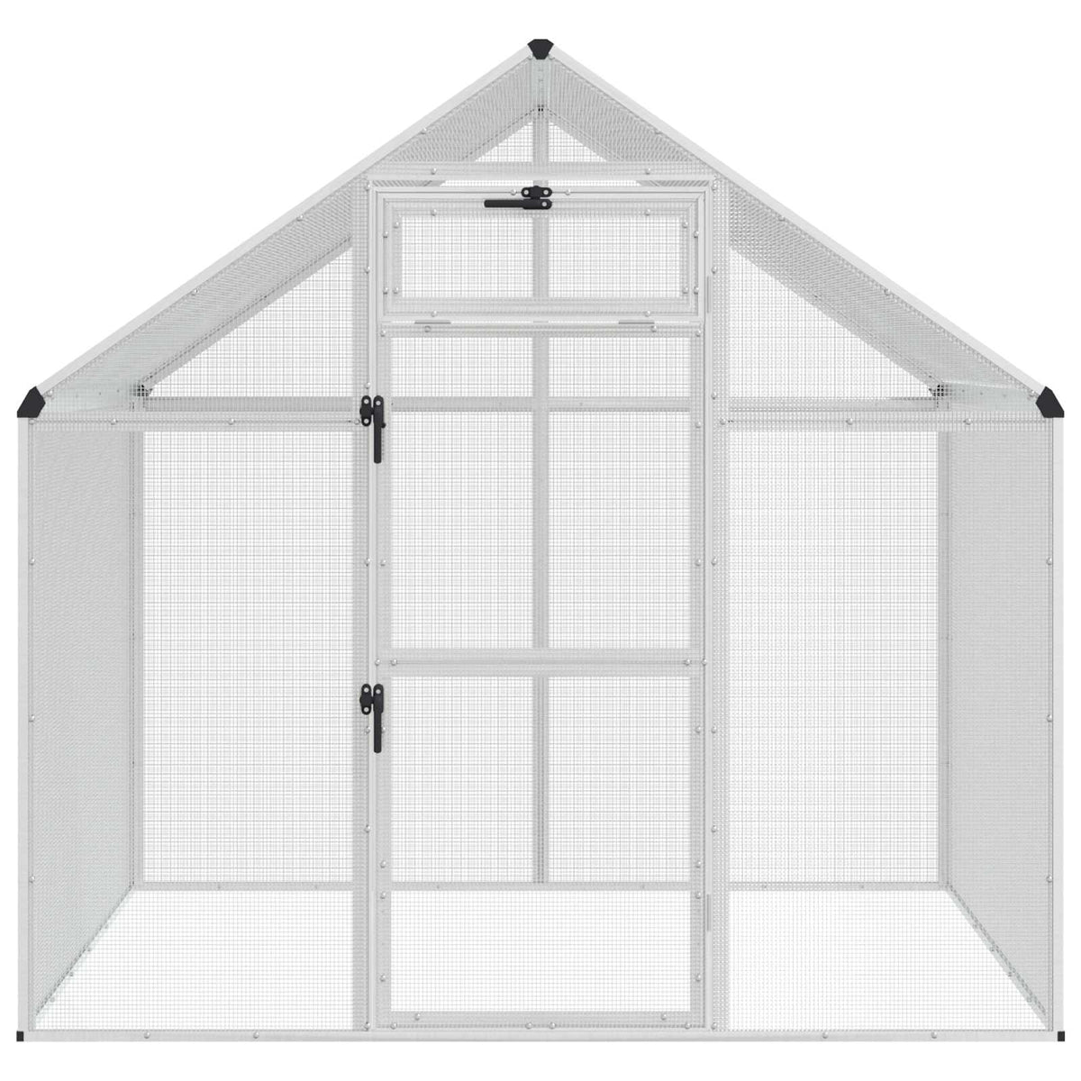Cage Pour Oiseaux 181,5 X 112 X 173,5 Cm