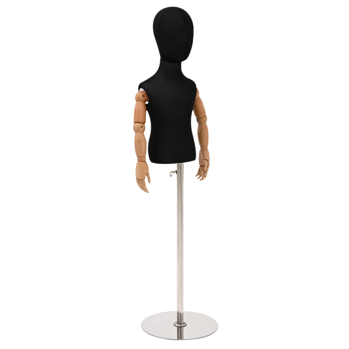 Mannequin Ajustable De 120-157 Cm Avec Base Unisexe Pp