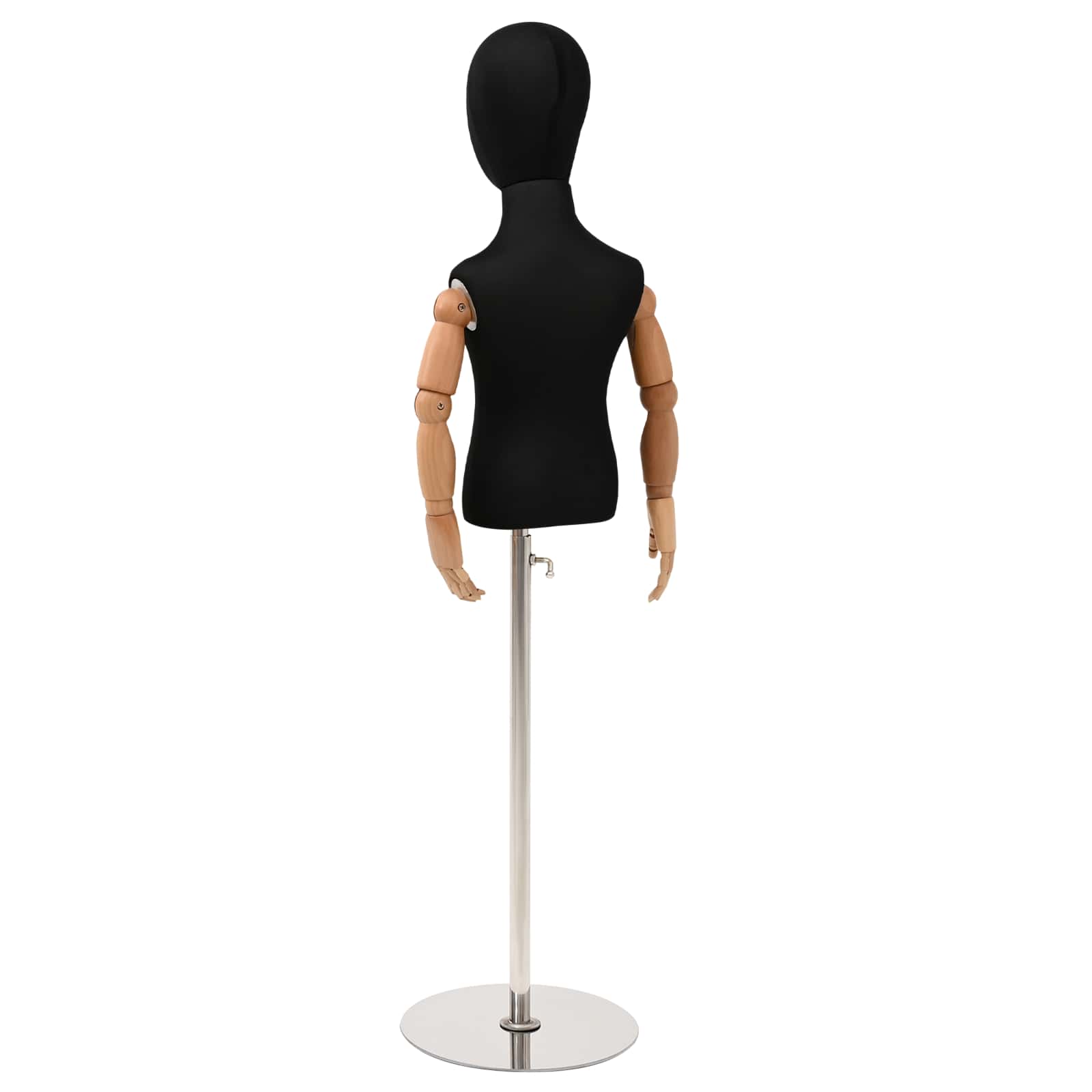 Mannequin Ajustable De 120-157 Cm Avec Base Unisexe Pp