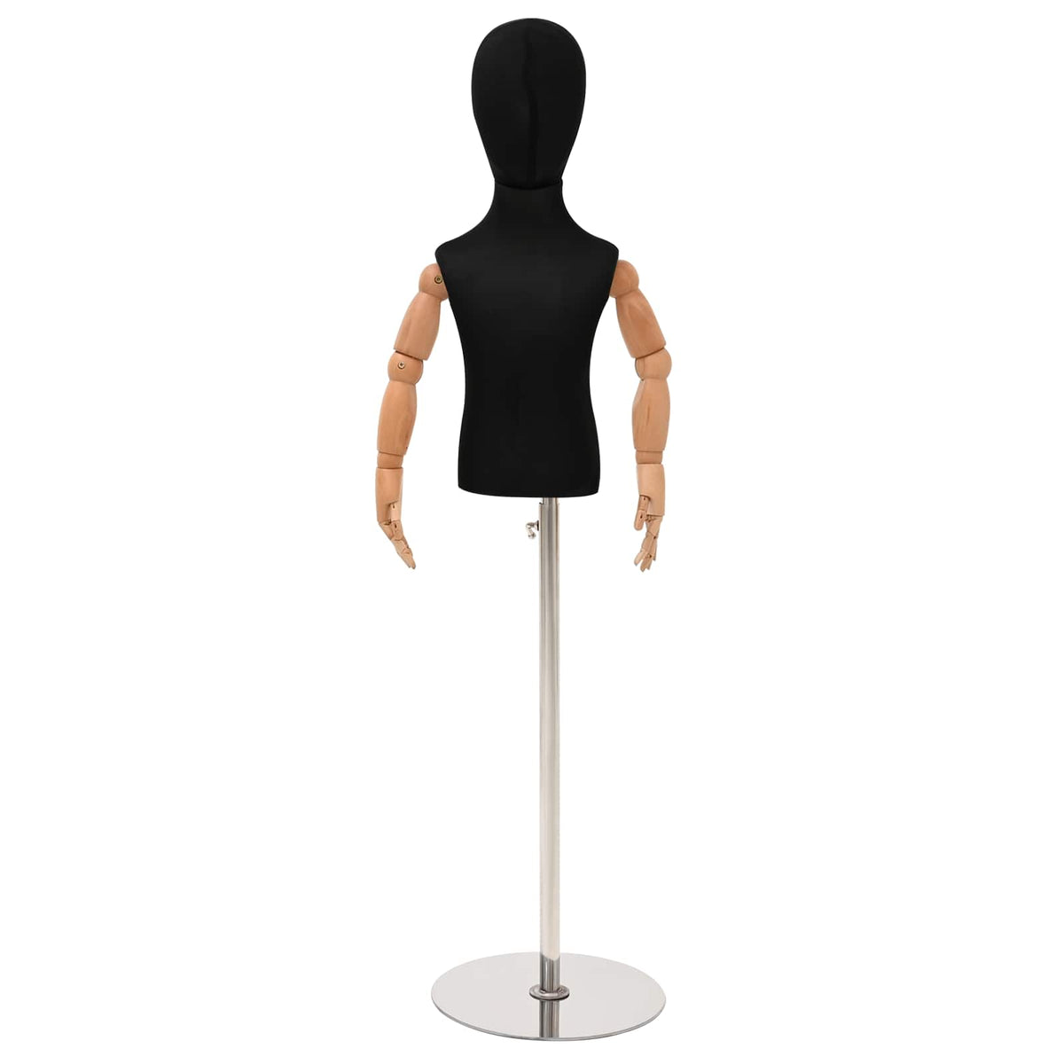 Mannequin Ajustable De 120-157 Cm Avec Base Unisexe Pp