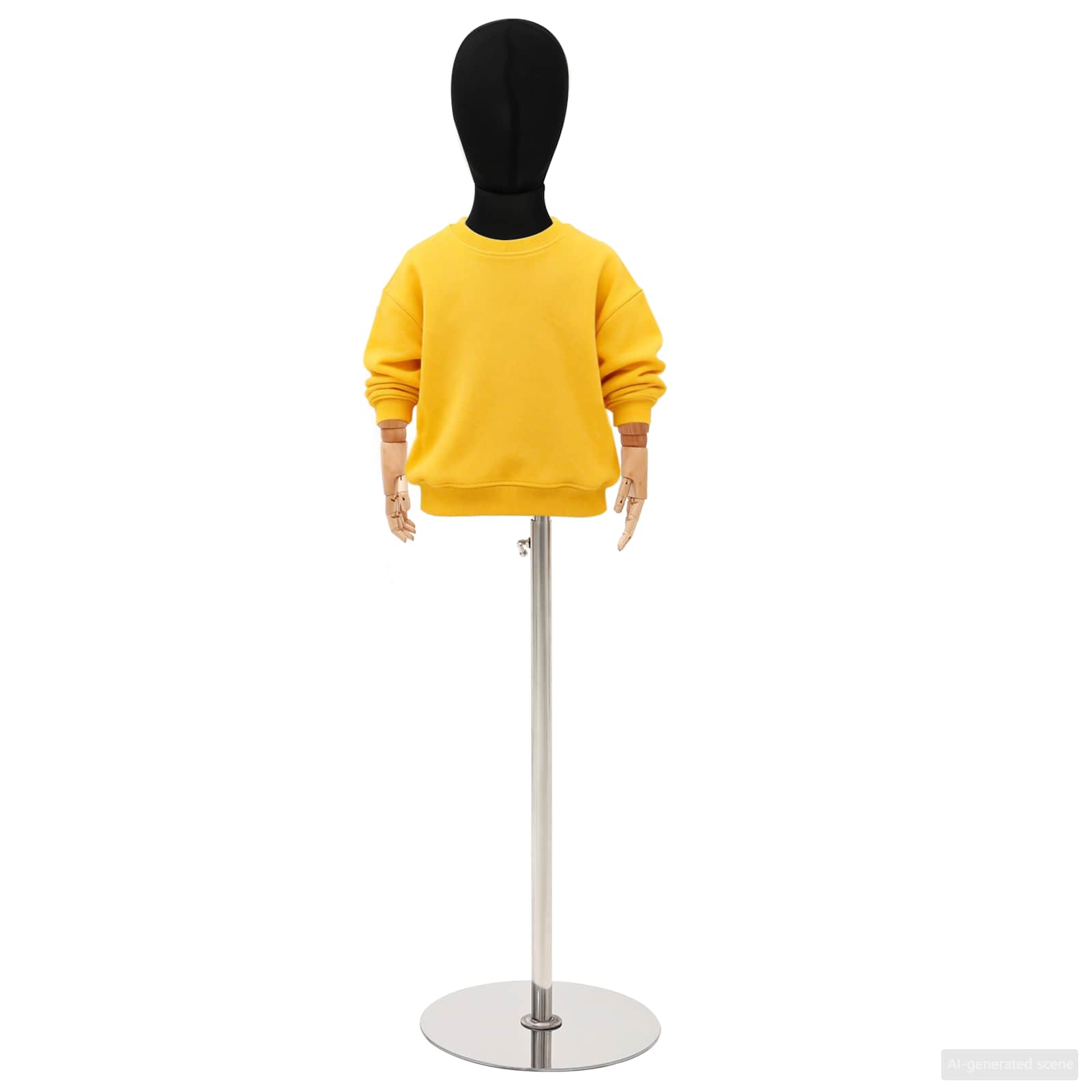Mannequin Ajustable De 120-157 Cm Avec Base Unisexe Pp