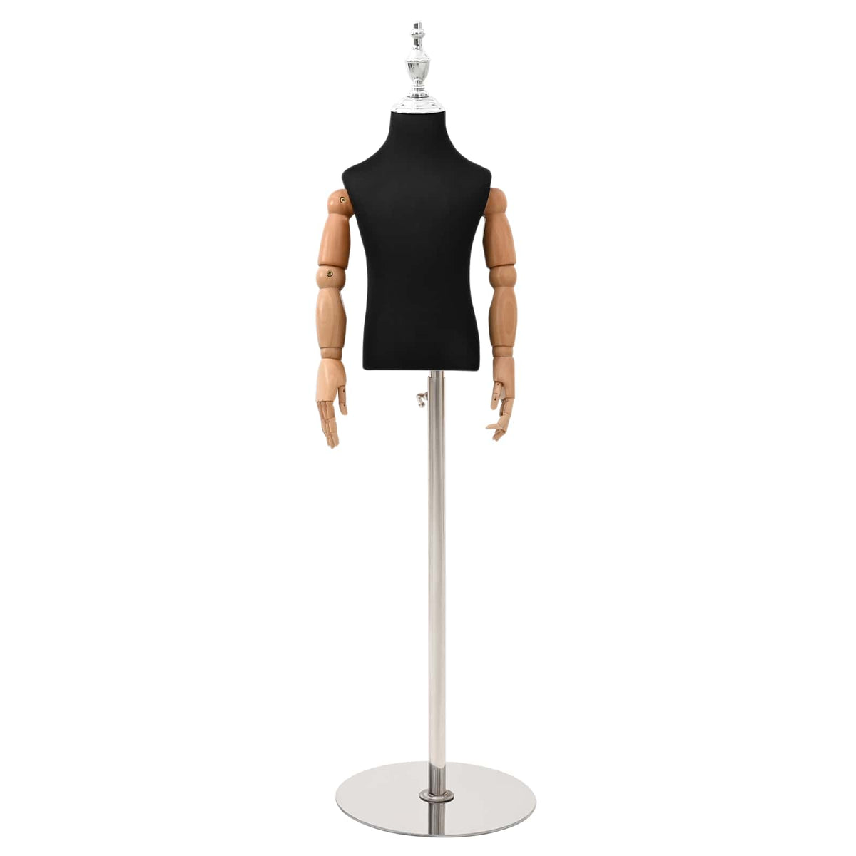 Mannequin Ajustable De 120-157 Cm Avec Base Unisexe Pp