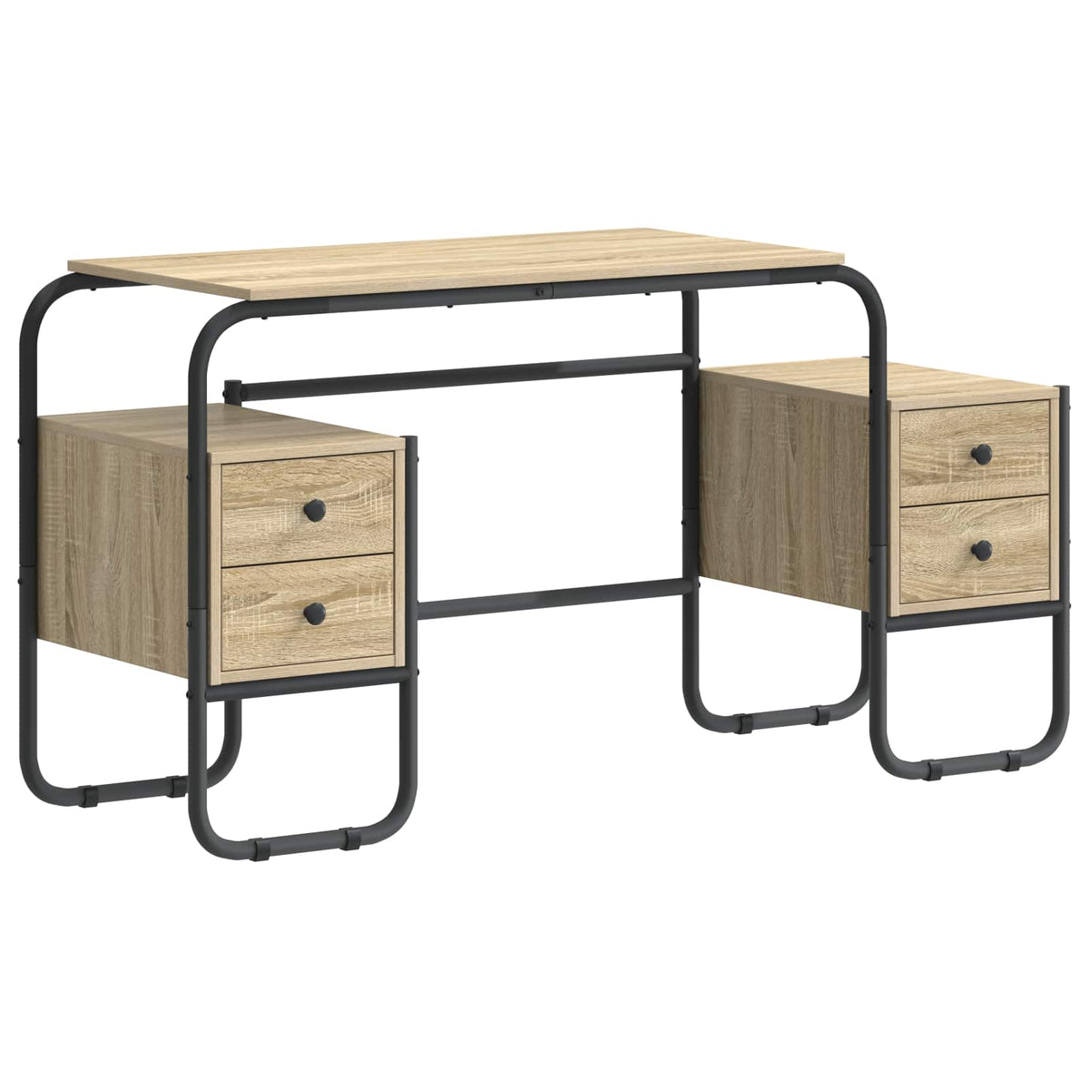 Bureau Avec Rangement 145 X 50 X 75 Cm