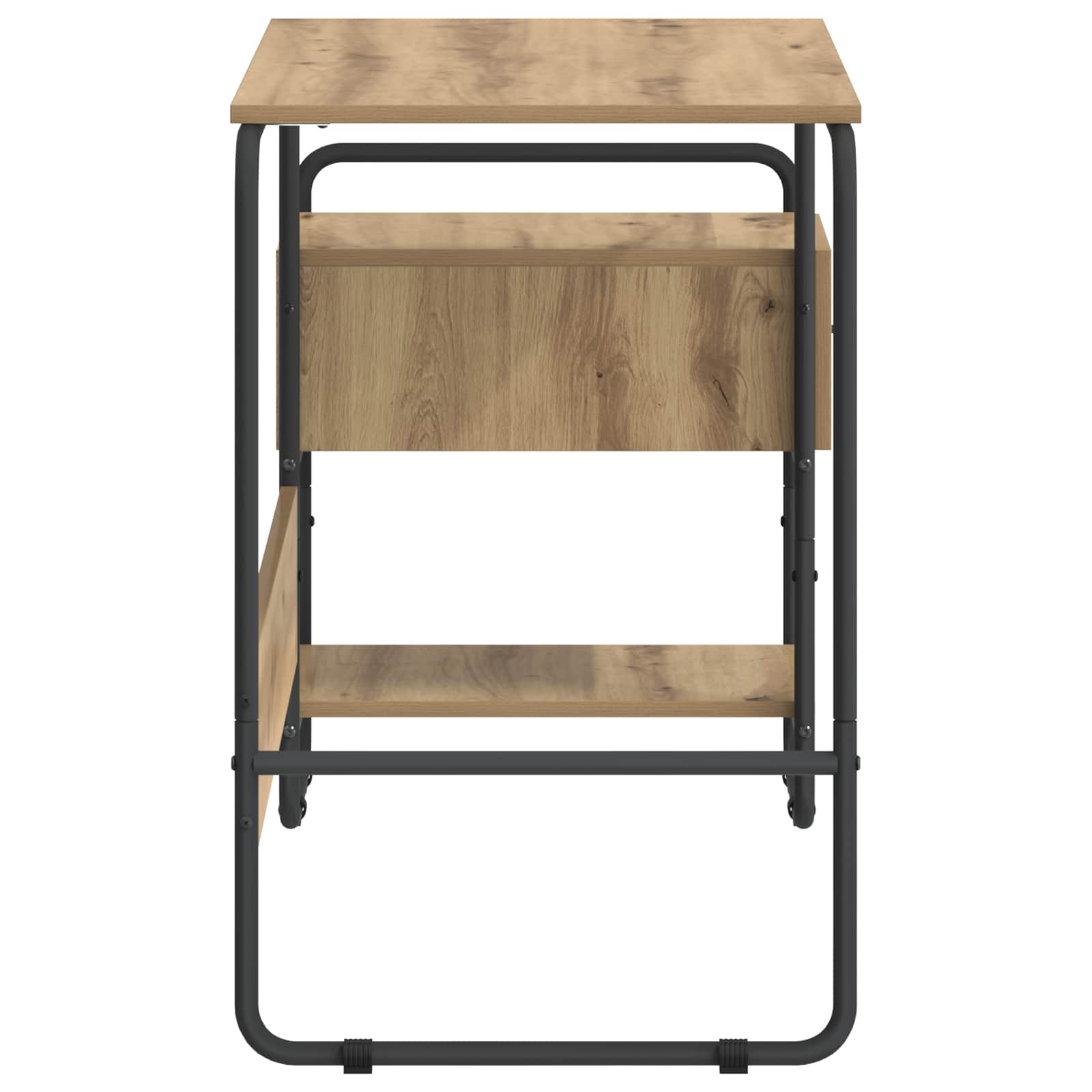 Bureau Avec Rangement 131,5 X 50 X 75,5 Cm