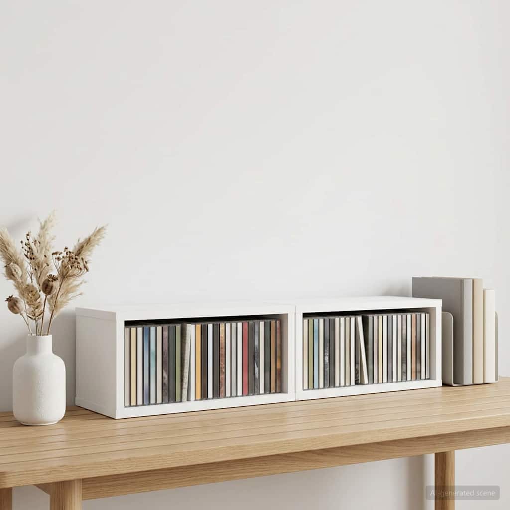Rack De Rangement Pour Cd 4 Pc 40 X 17 X 17 Cm