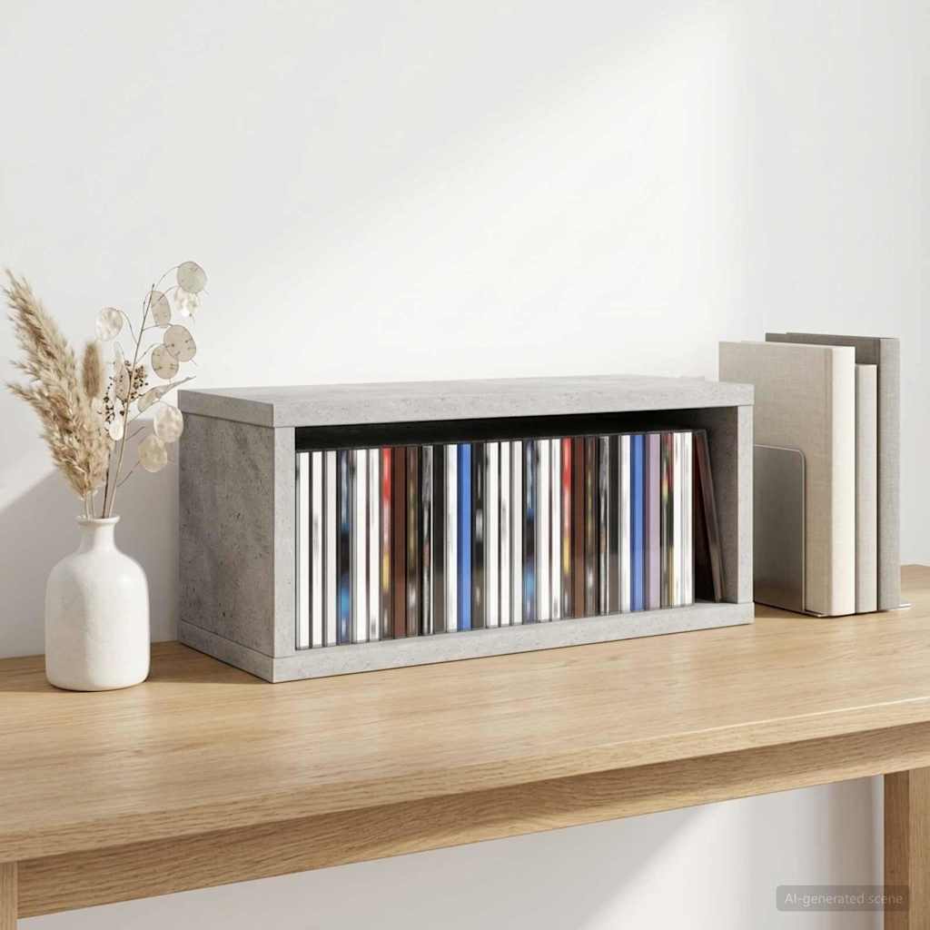 Rack De Rangement Pour Cd 4 Pc 40 X 17 X 17 Cm