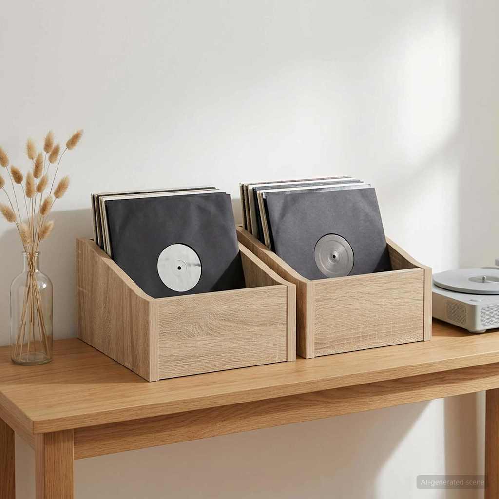 Boîte À Disques Lp 2 Pc
