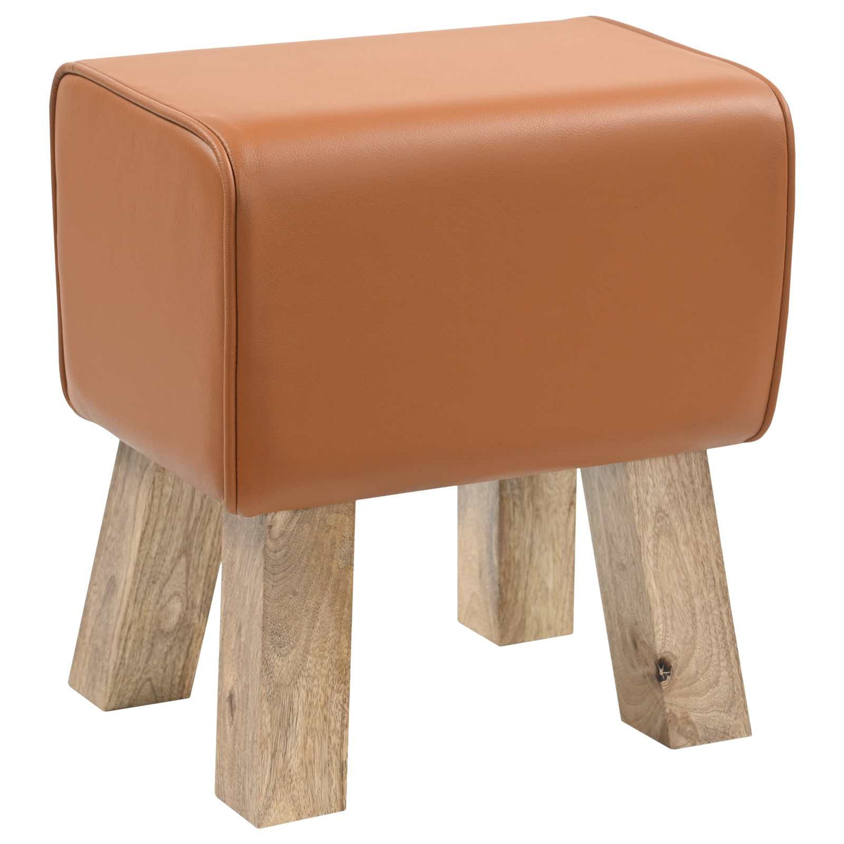 Banc 40 X 30 X 45 Cm Cuir Véritable