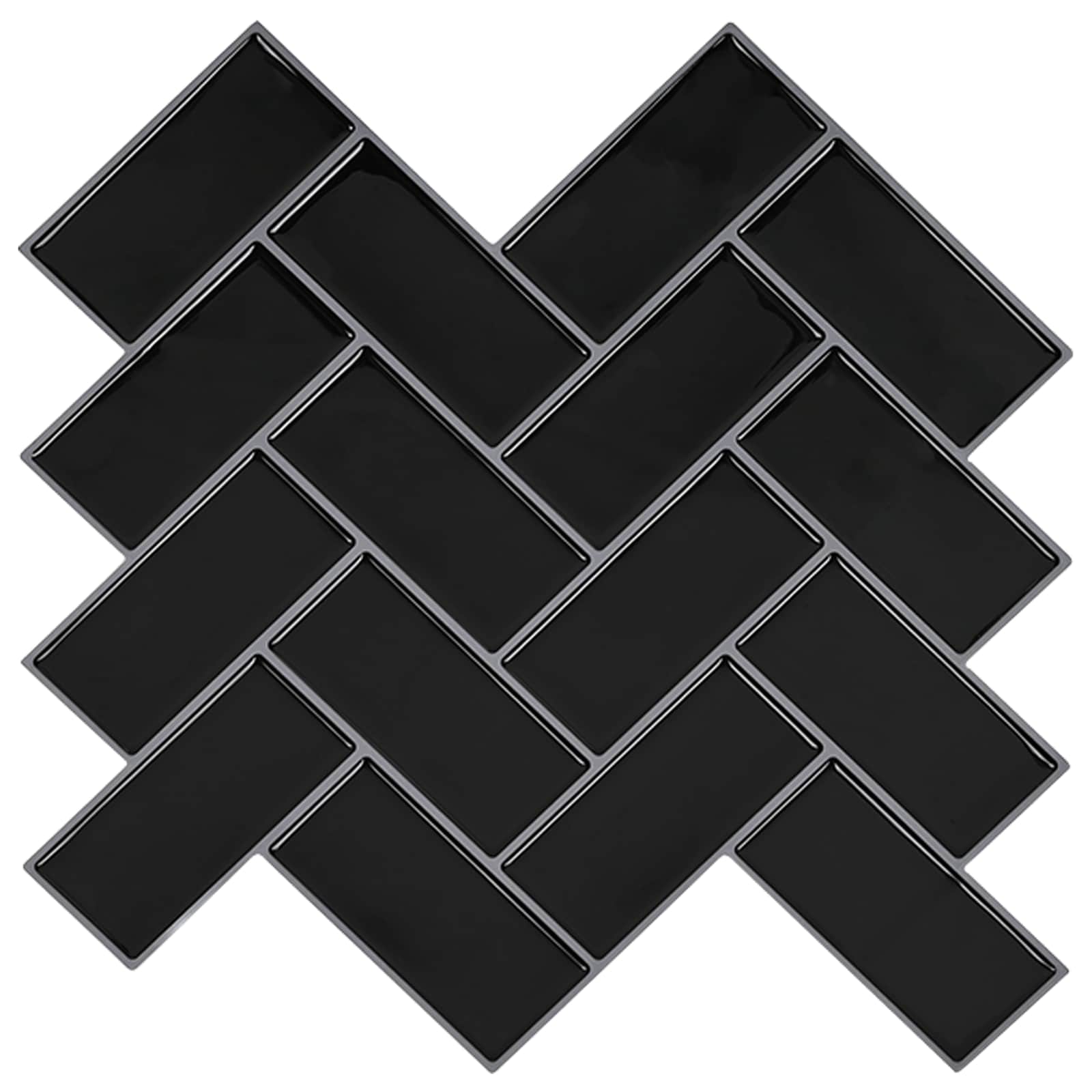 Carreau En Chevron 10 Pièces 30 X 30 Cm