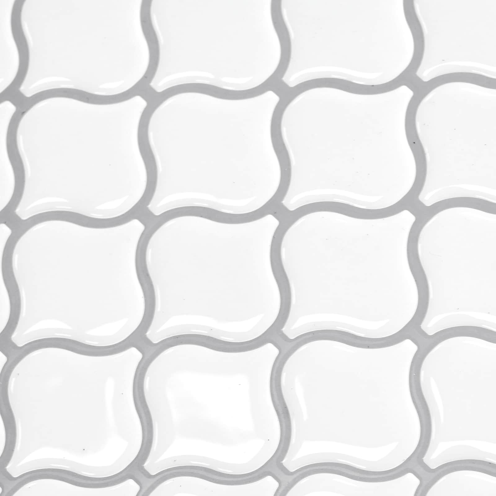 Carreau Lanterne 10 Pièces 27 X 27 Cm Polyuréthane Et Pet