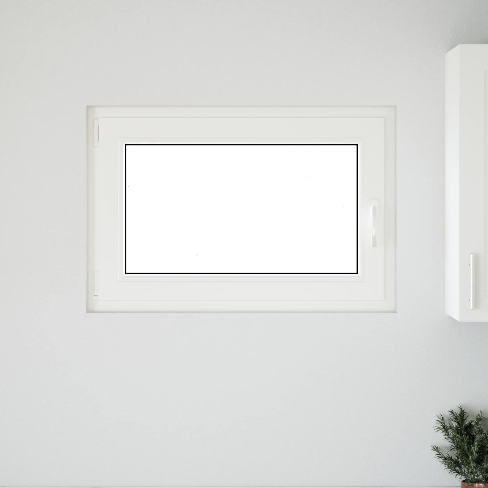 Fenêtre De Sous-Sol Risor 90 X 60 Cm Pvc Et Verre Anthracite