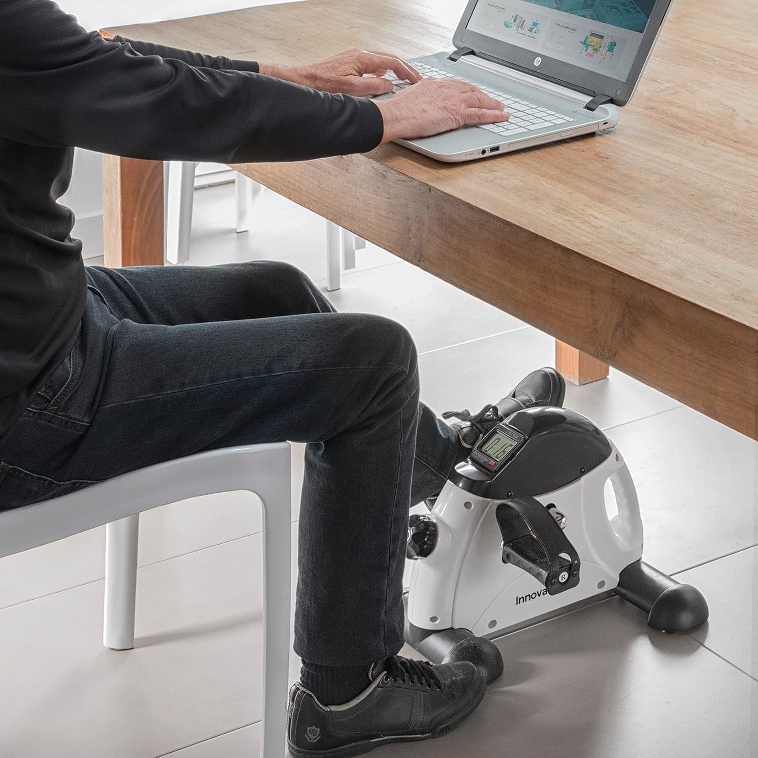 InnovaGoods® Pédales d'exercice pour Les Personnes âgées, idéales pour effectuer Facilement des Exercices passifs.