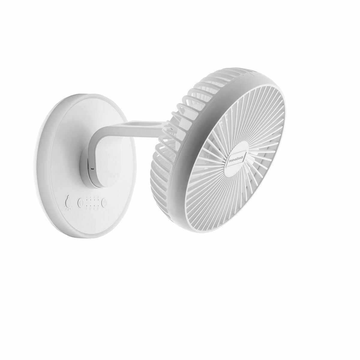 InnovaGoods Fandle Ventilateur Rechargeable Pliable 3 en 1 7200 mAh