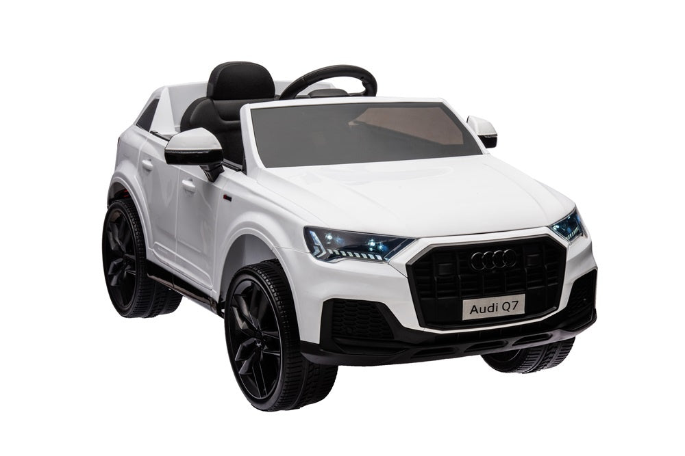 Voiture Électrique Pour Enfants Audi Q7, 12 Volts, Pneus En Caoutchouc Et Plus Encore !