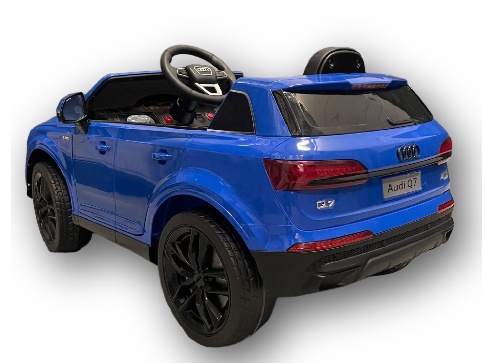 Voiture Électrique Pour Enfants Audi Q7, 12 Volts, Pneus En Caoutchouc Et Plus Encore !