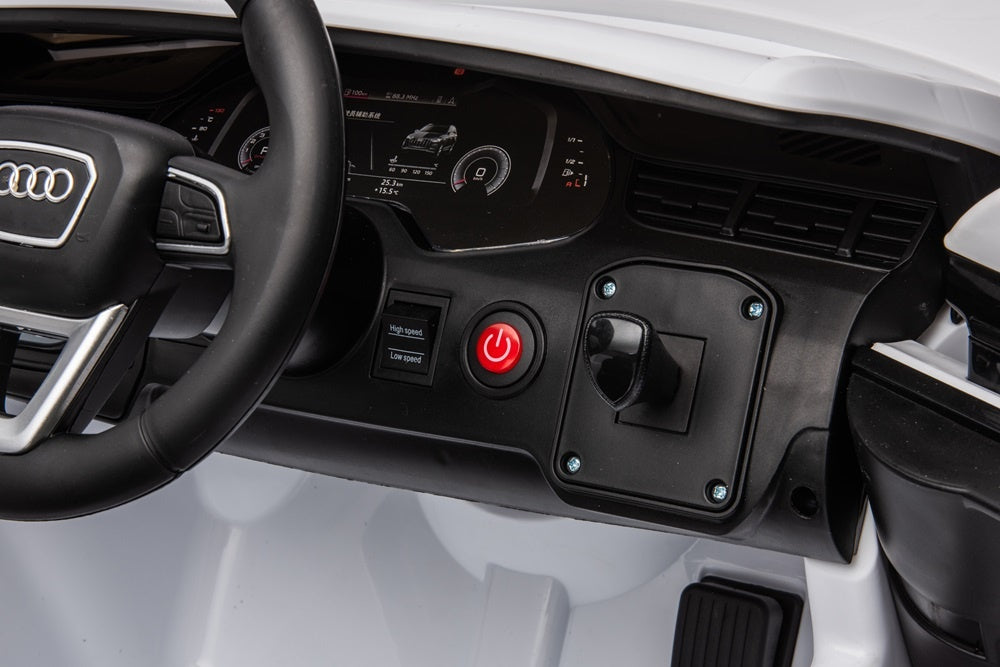 Voiture Électrique Pour Enfants Audi Q7, 12 Volts, Pneus En Caoutchouc Et Plus Encore !