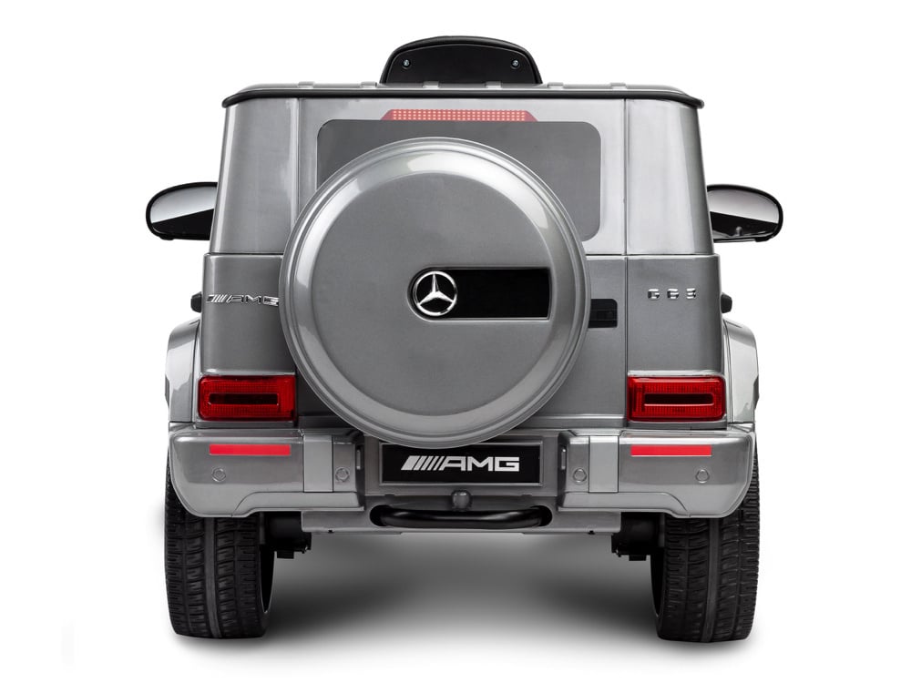 Mercedes G63 Amg, Voiture Électrique 12V Pour Enfants Avec Batterie Lithium, Pneus En Caoutchouc, Siège En Cuir Et Plus Encore