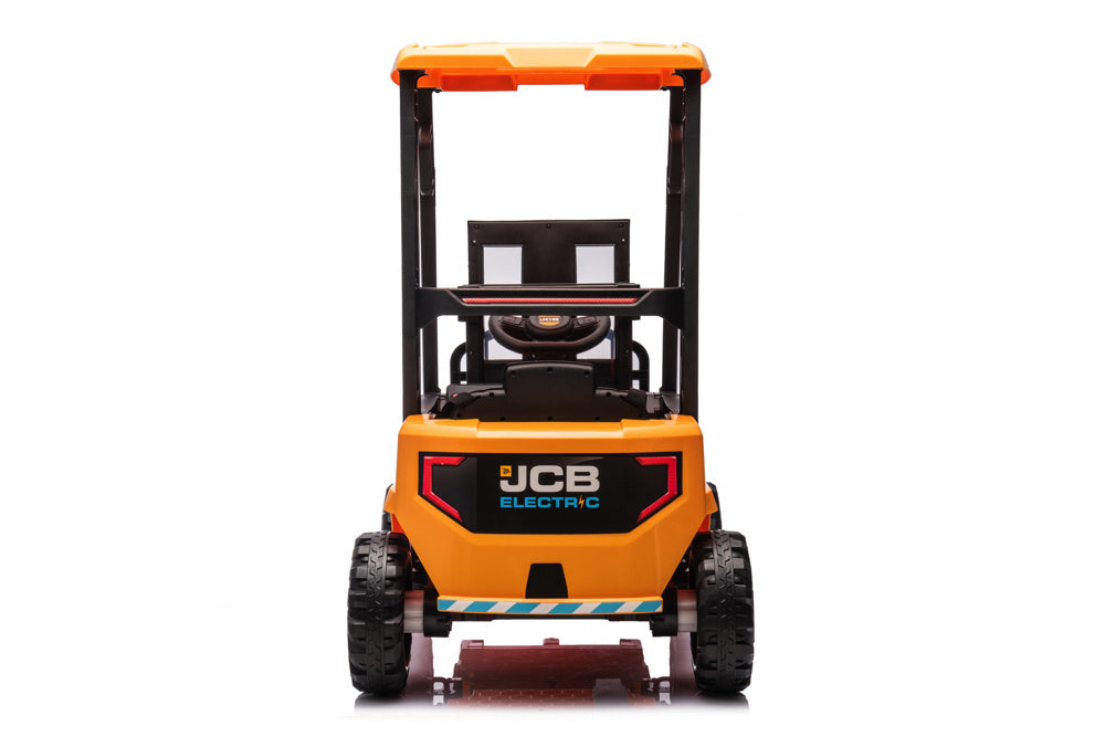 Chariot Élévateur Électrique Jcb Pour Enfants – 12V Avec Véritable Fonction De Levage Et De Conduite