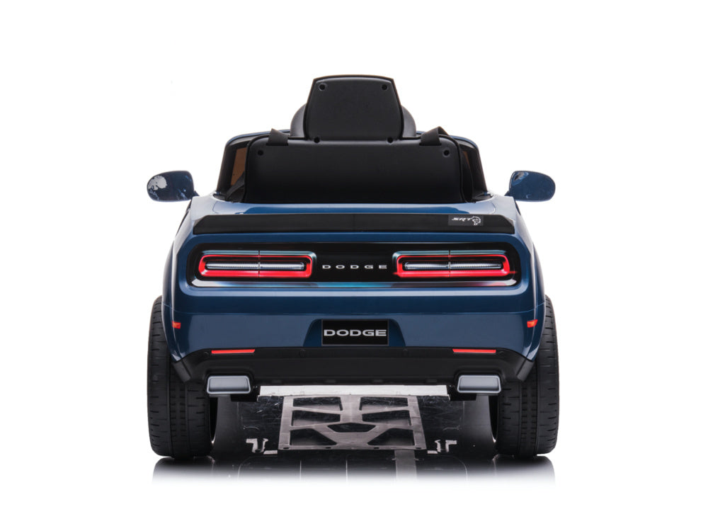 Dodge Challenger Srt, Voiture Électrique Pour Enfants 12 Volts, Siège En Cuir, Pneus En Caoutchouc, Voiture À Batterie Pour Enfants !