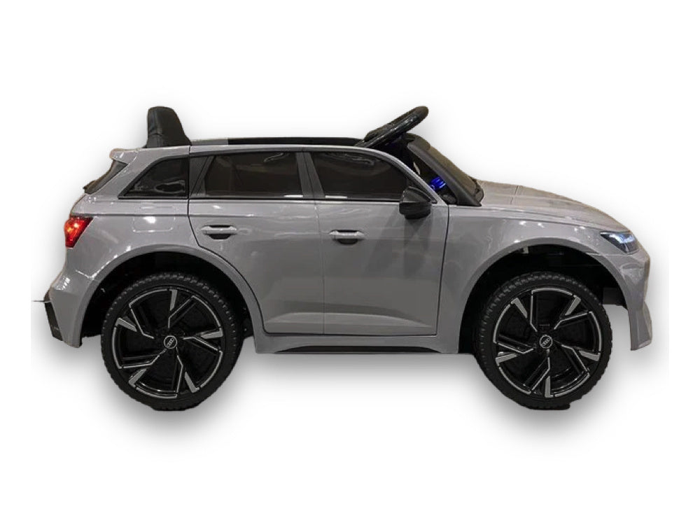 Audi Rs6, Voiture Électrique Pour Enfants 12 Volts Avec Pneus En Caoutchouc, Siège En Cuir Et Plus Encore !