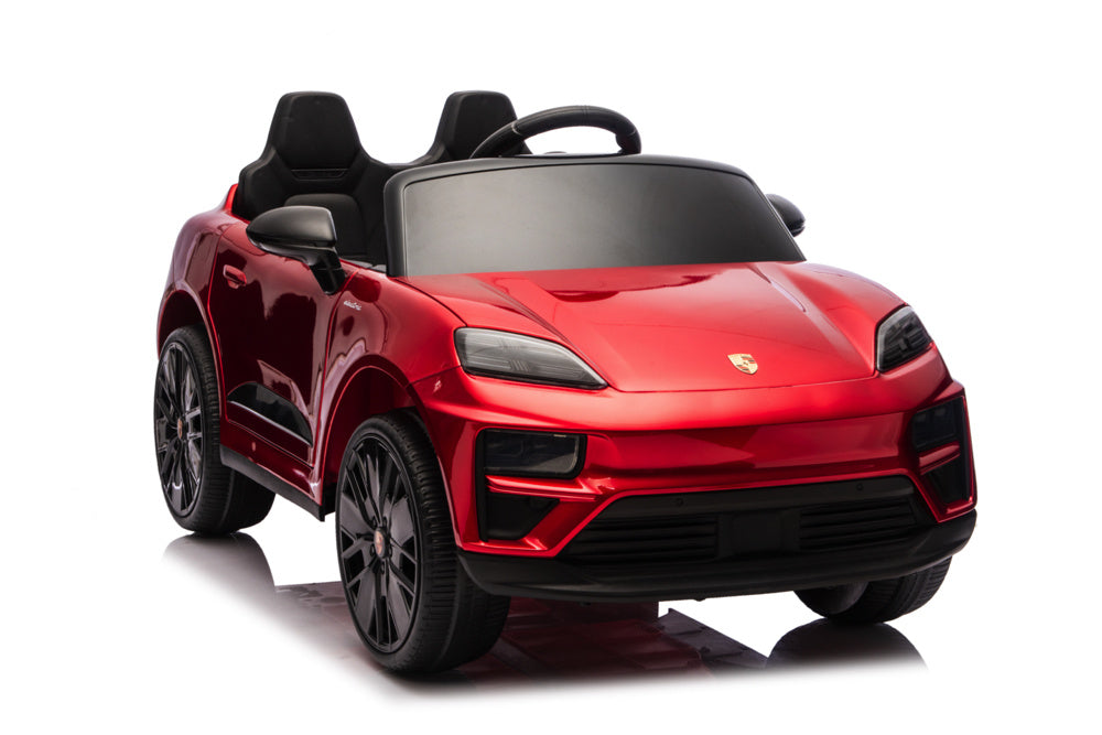 Porsche Macan Turbo Voiture Électrique Pour Enfants Avec Batterie Au Lithium, Module Musical, Pneus En Caoutchouc Et Bien Plus Encore.
