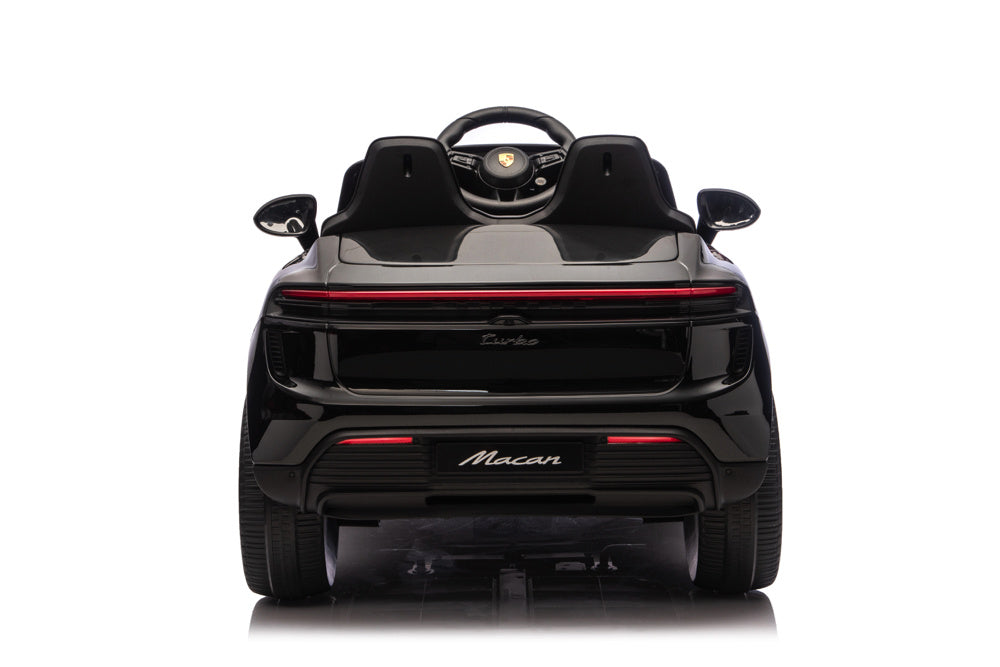 Porsche Macan Turbo Voiture Électrique Pour Enfants Avec Batterie Au Lithium, Module Musical, Pneus En Caoutchouc Et Bien Plus Encore.