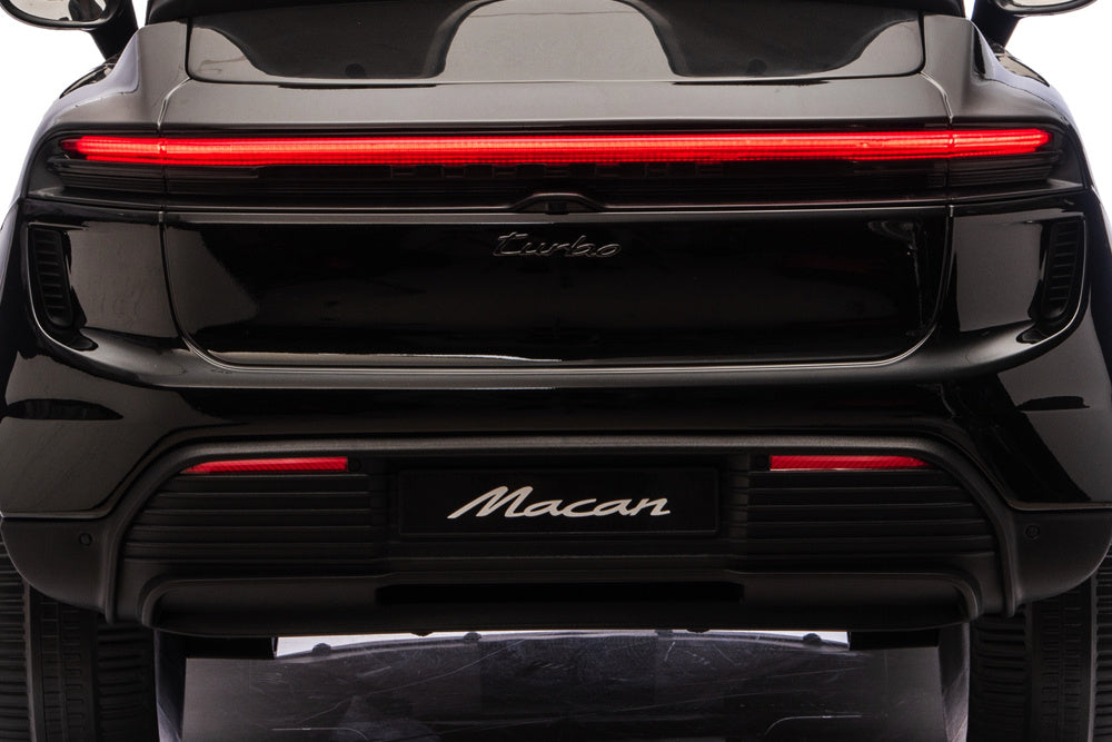 Porsche Macan Turbo Voiture Électrique Pour Enfants Avec Batterie Au Lithium, Module Musical, Pneus En Caoutchouc Et Bien Plus Encore.