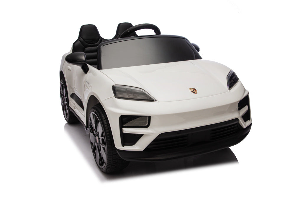 Porsche Macan Turbo Voiture Électrique Pour Enfants Avec Batterie Au Lithium, Module Musical, Pneus En Caoutchouc Et Bien Plus Encore.