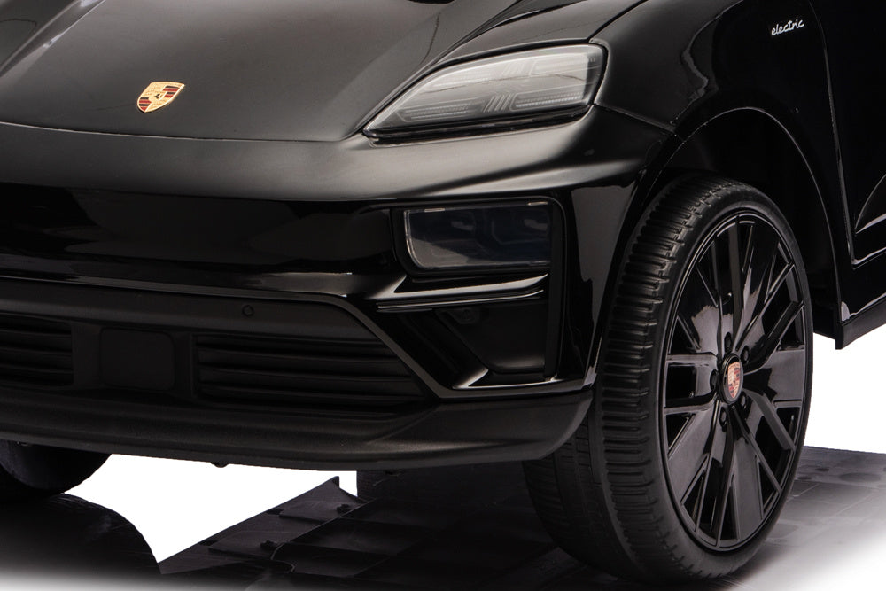 Porsche Macan Turbo Voiture Électrique Pour Enfants Avec Batterie Au Lithium, Module Musical, Pneus En Caoutchouc Et Bien Plus Encore.