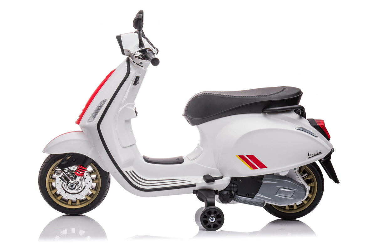Vespa Sprint, Scooter Électrique 12 Volts Avec Musique Et Plus Encore !